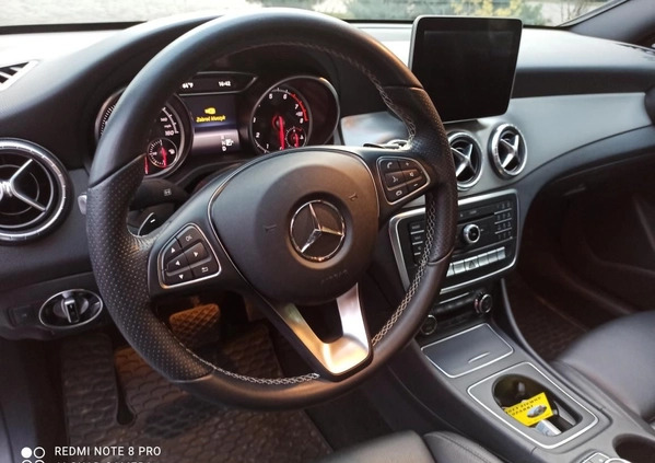 Mercedes-Benz CLA cena 90000 przebieg: 66300, rok produkcji 2016 z Warszawa małe 92